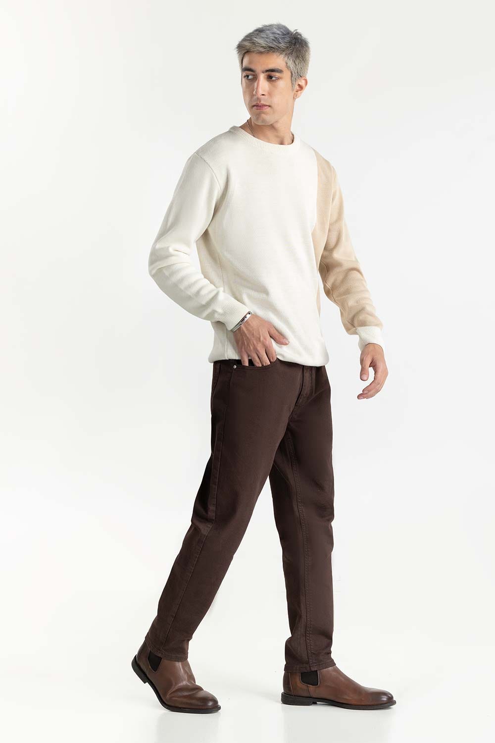 Color Block Sweater 224-111-045