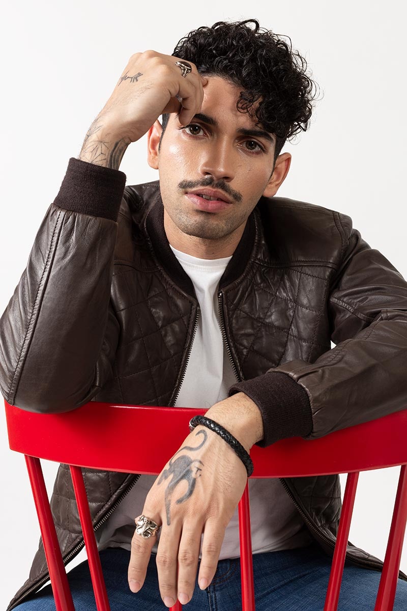 Brown Jacket - JKT-LETH-D19-01