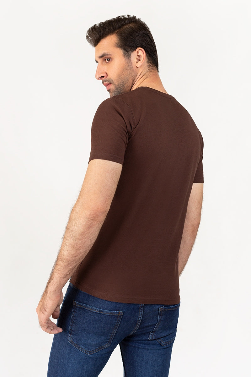 Brown T-Shirt PK-CN-SIG-D08