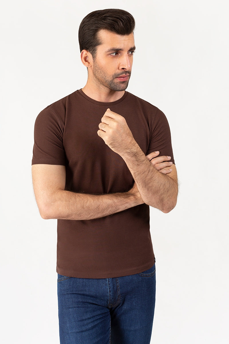 Brown T-Shirt PK-CN-SIG-D08
