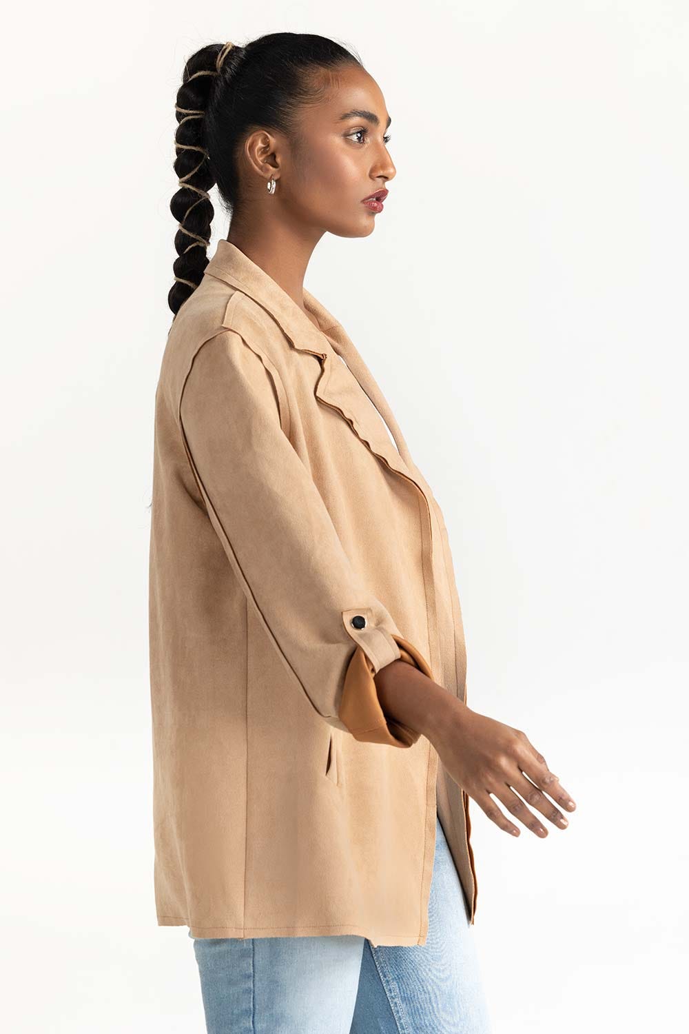 Suede Jacket 224-210-015