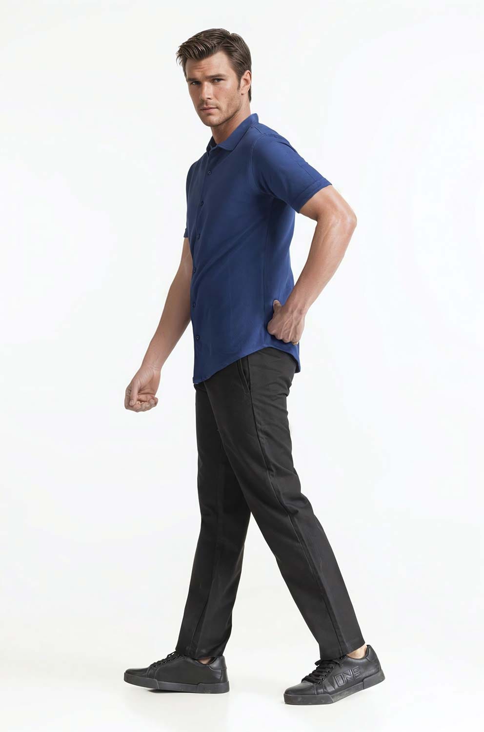 Button Down Polo PS-FSHN24-276