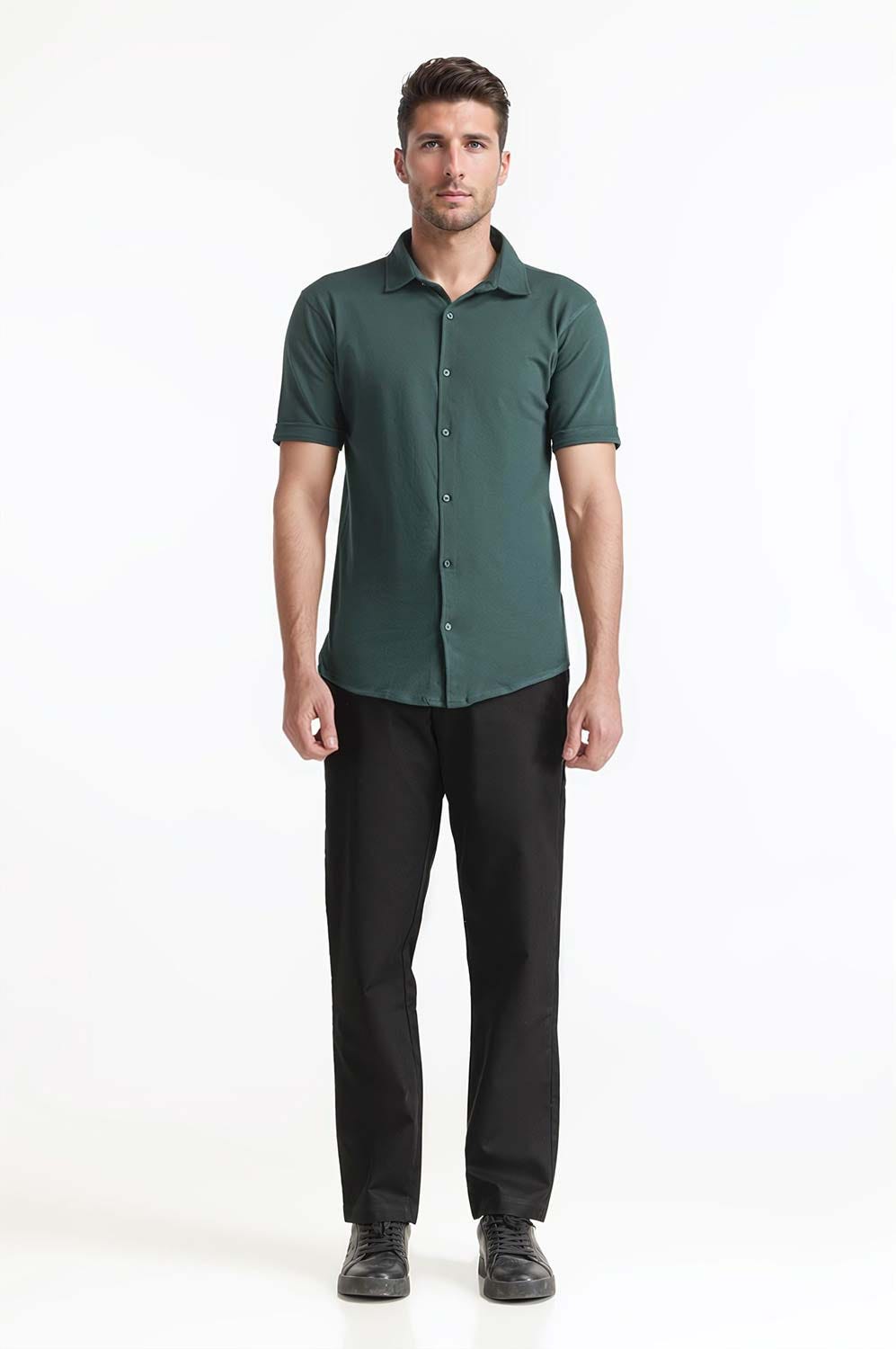 Button Down Polo PS-FSHN24-278