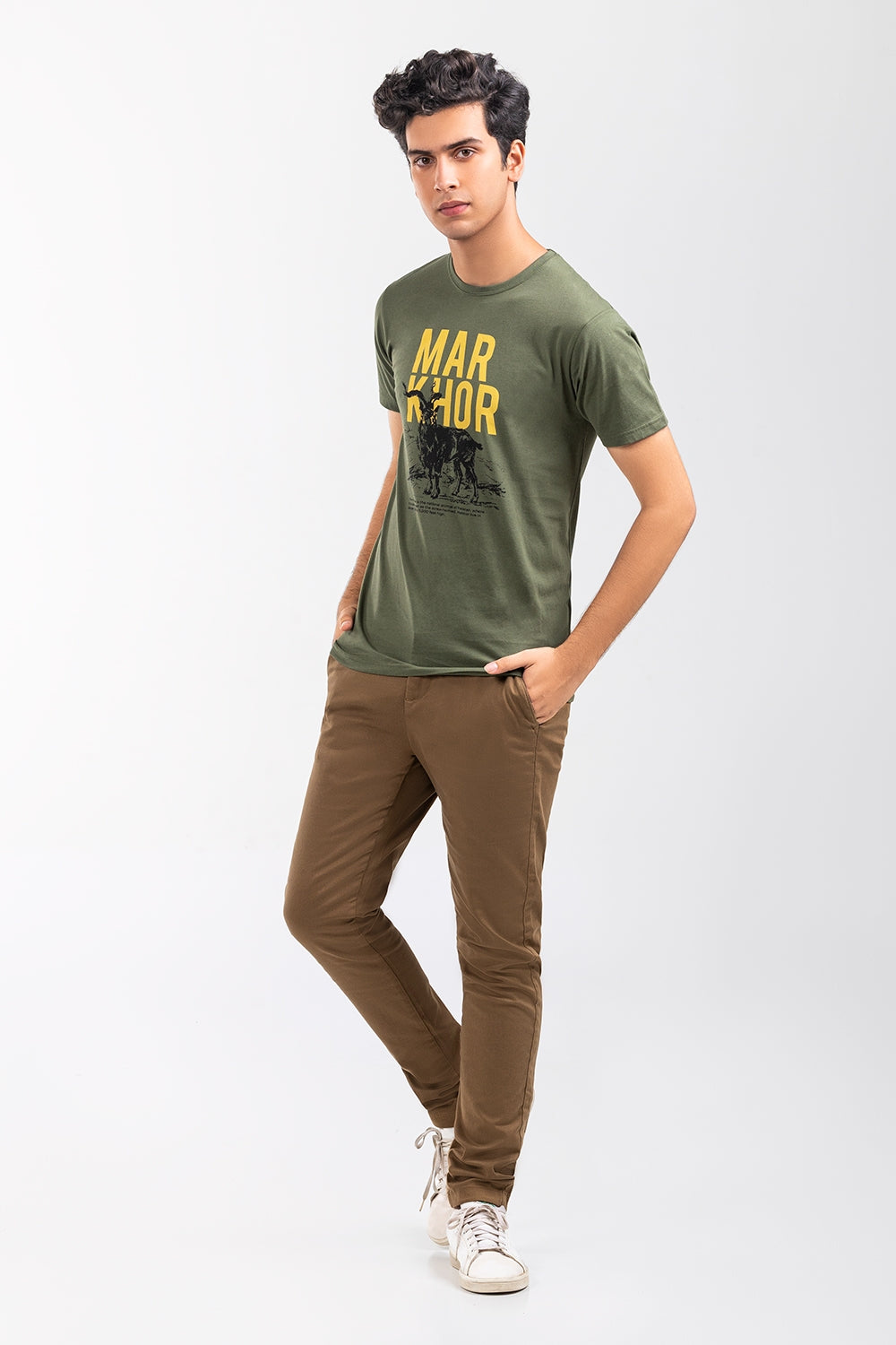 Camo-Green Fashion T-Shirt JGP-URB-D253-02