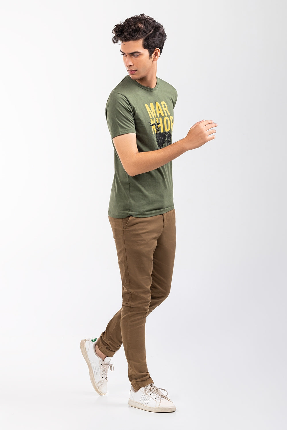 Camo-Green Fashion T-Shirt JGP-URB-D253-02