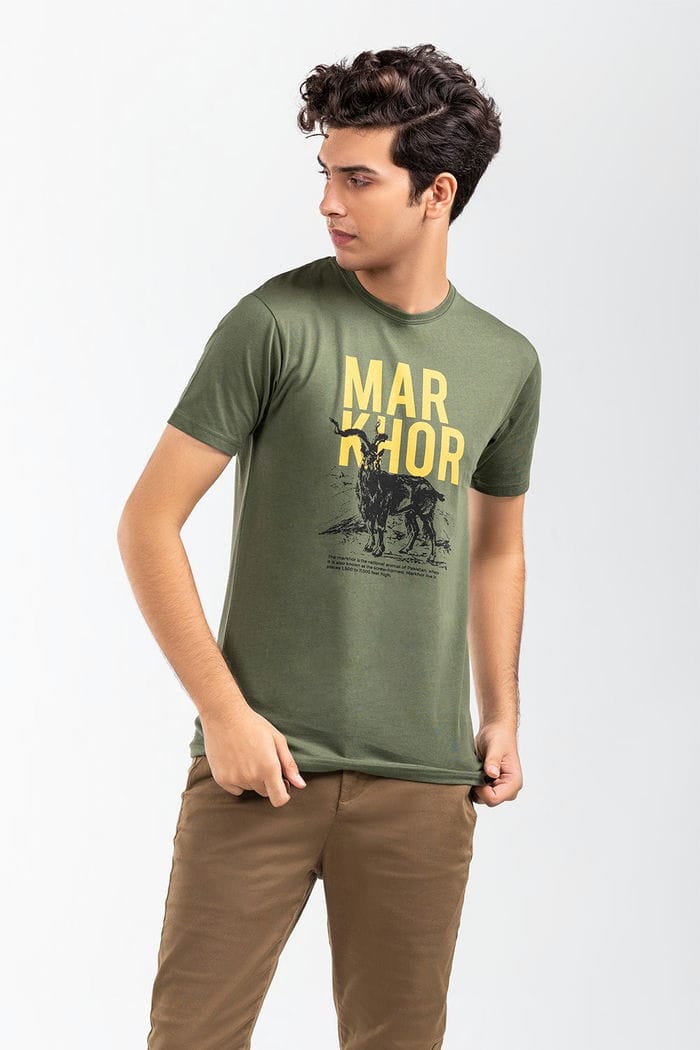 Camo-Green Fashion T-Shirt JGP-URB-D253-02