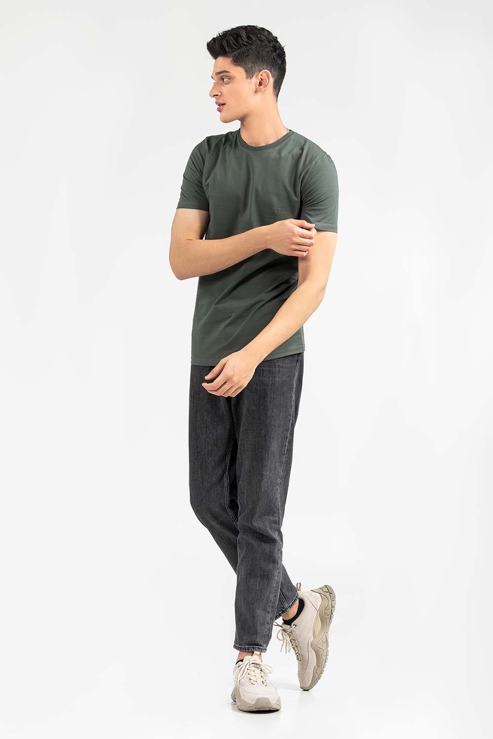 Camo Green Basic T-Shirt JCN-SIG-D045
