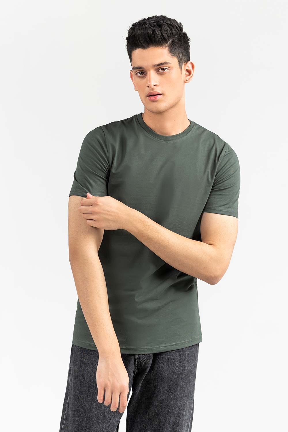 Camo Green Basic T-Shirt JCN-SIG-D045