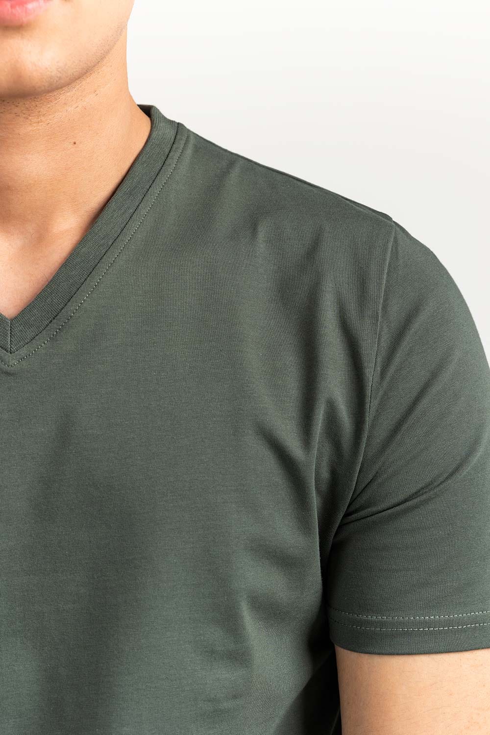 Camo Green Basic T-Shirt JVN-SIG-D041
