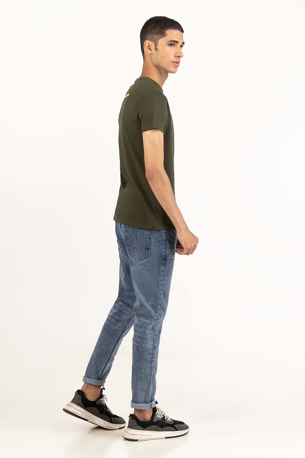 Camo Green Graphic Tee TS-CNSJ23-219