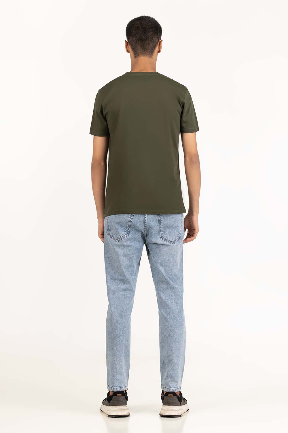 Camo Green Graphic Tee TS-CNSJ23-223