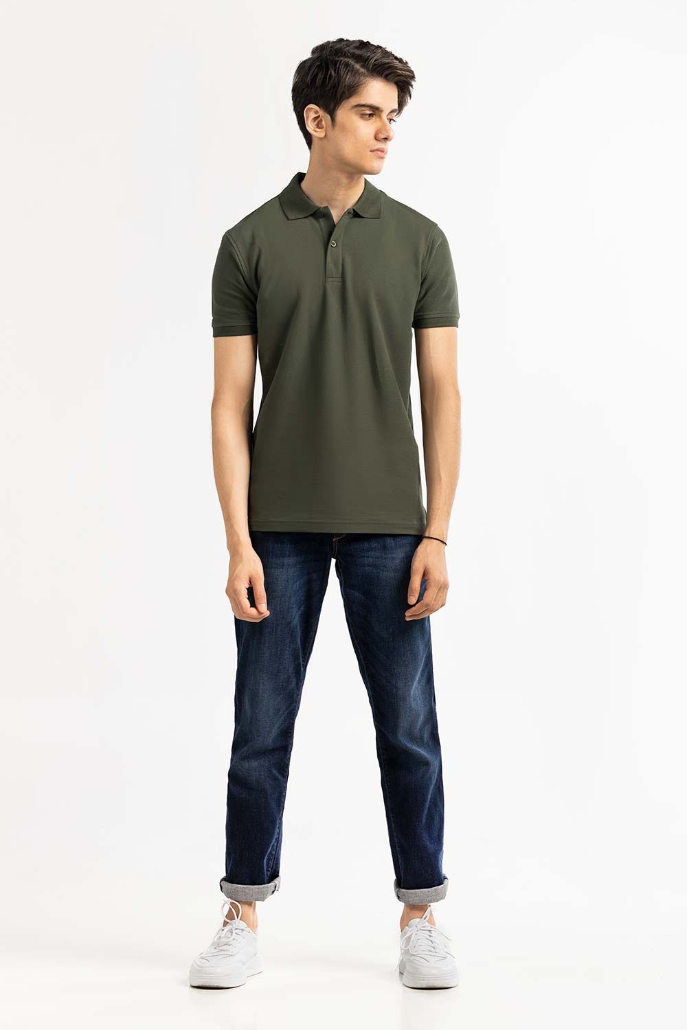 Camo Green Signature Polo PKP-SB-112
