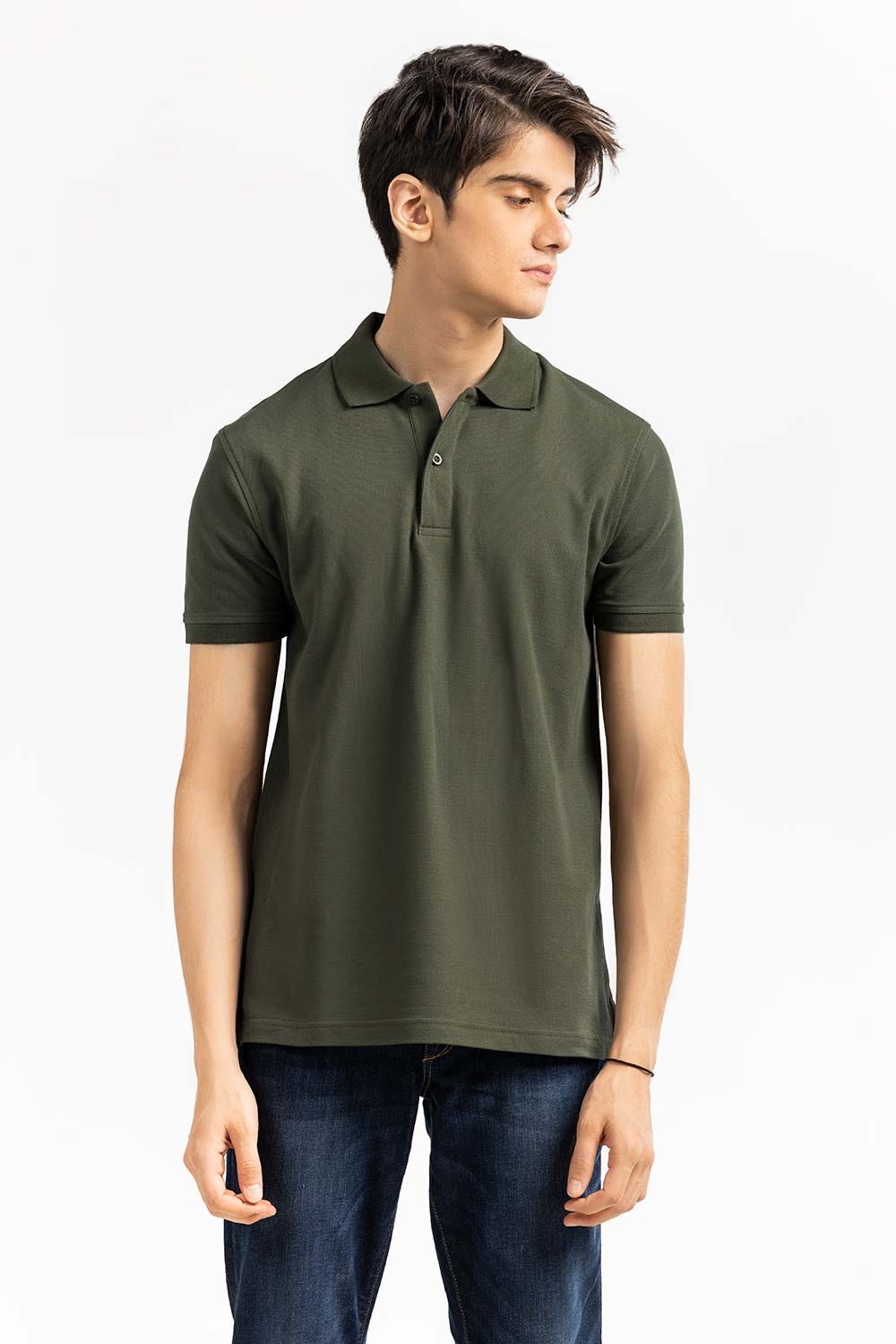 Camo Green Signature Polo PKP-SB-112