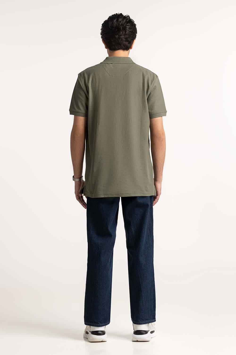 Camo Green Signature Polo PS-SIGPK24-036