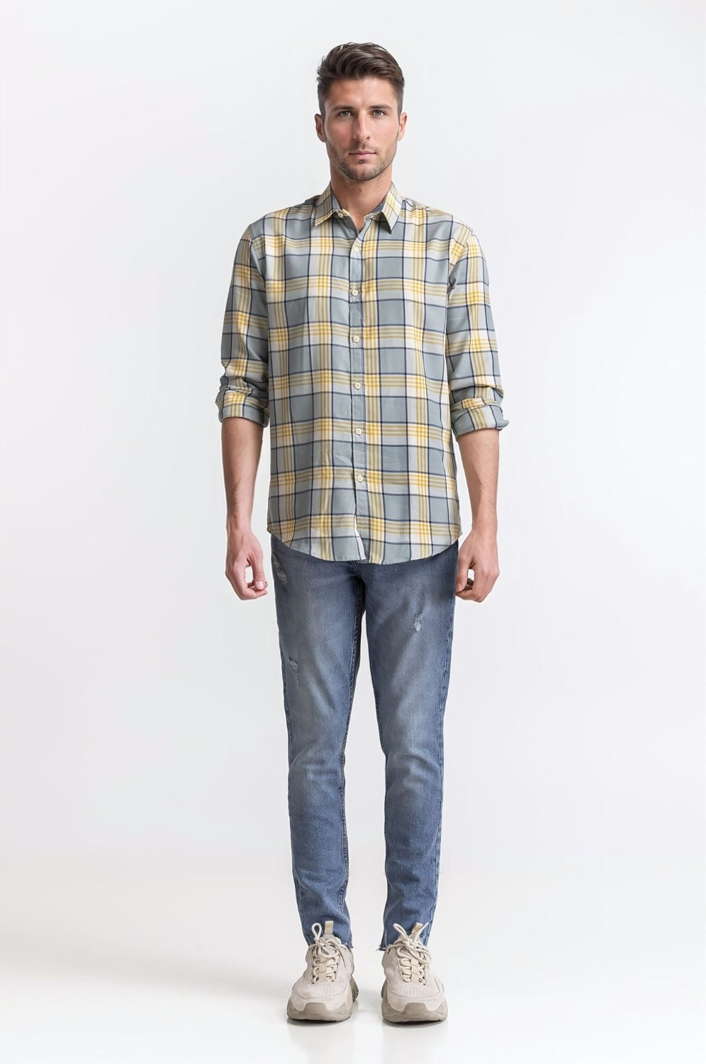 Casual Check Shirt MN-CS-SS24-032