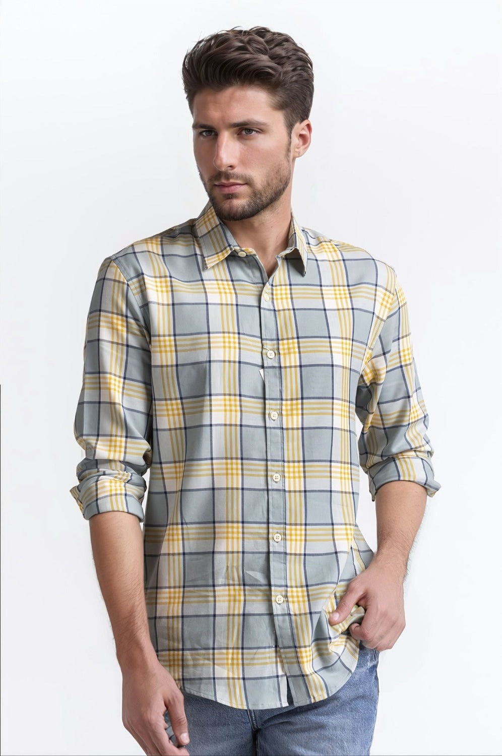 Casual Check Shirt MN-CS-SS24-032