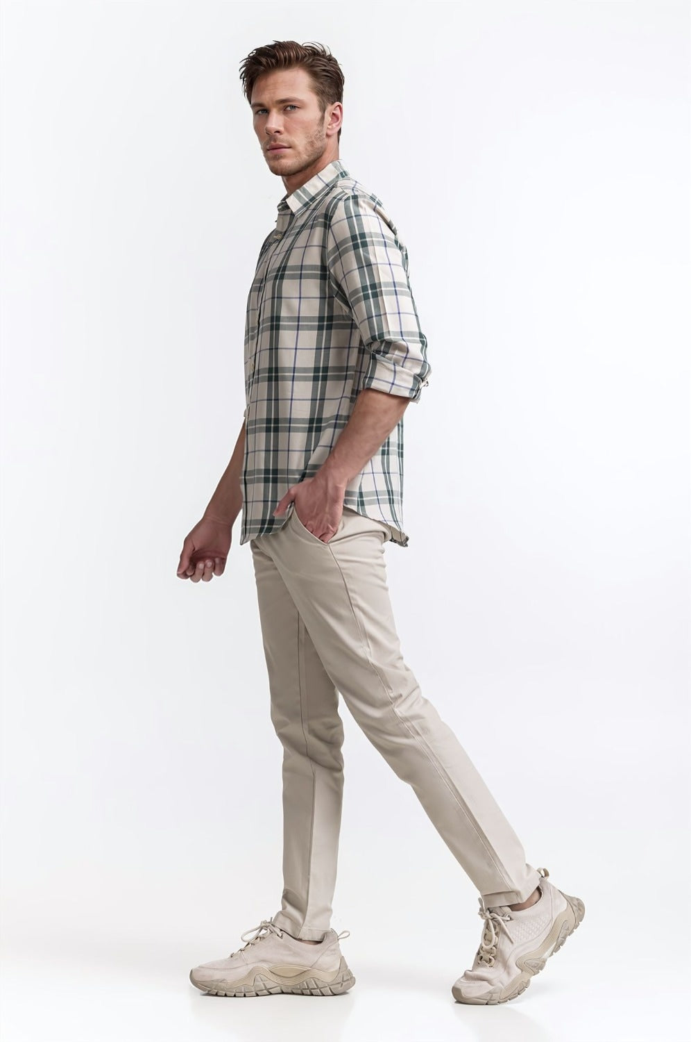 Casual Check Shirt MN-CS-SS24-033