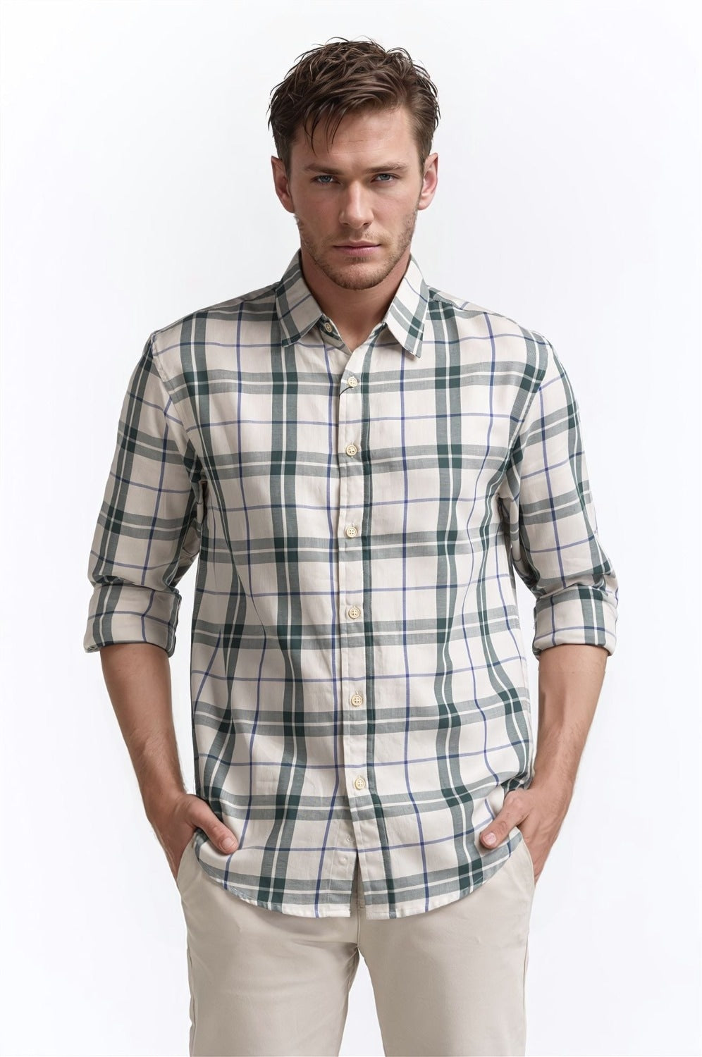 Casual Check Shirt MN-CS-SS24-033