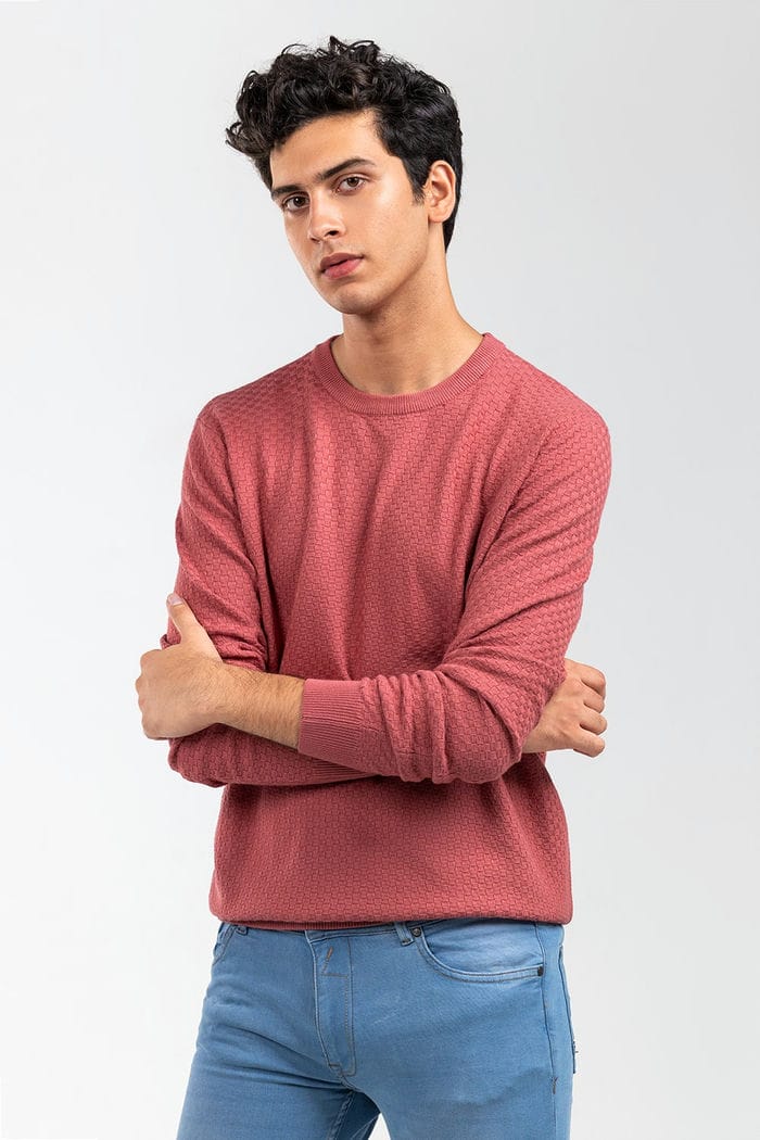 Cerise Fashion Sweater FS-SWT-VPN-FD-422-02