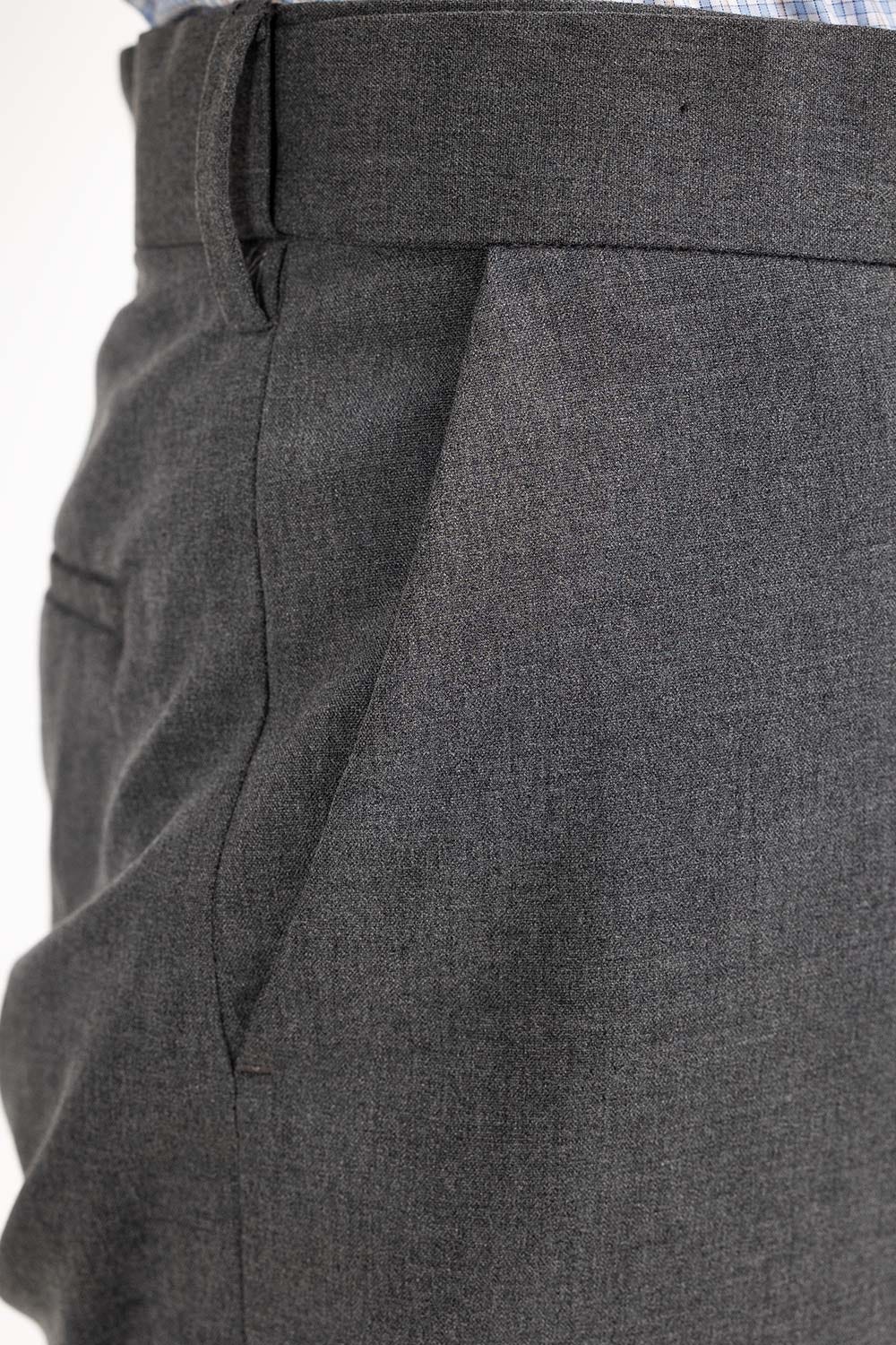 Charcoal Basic Dress Pant MN-TR-FM23-007