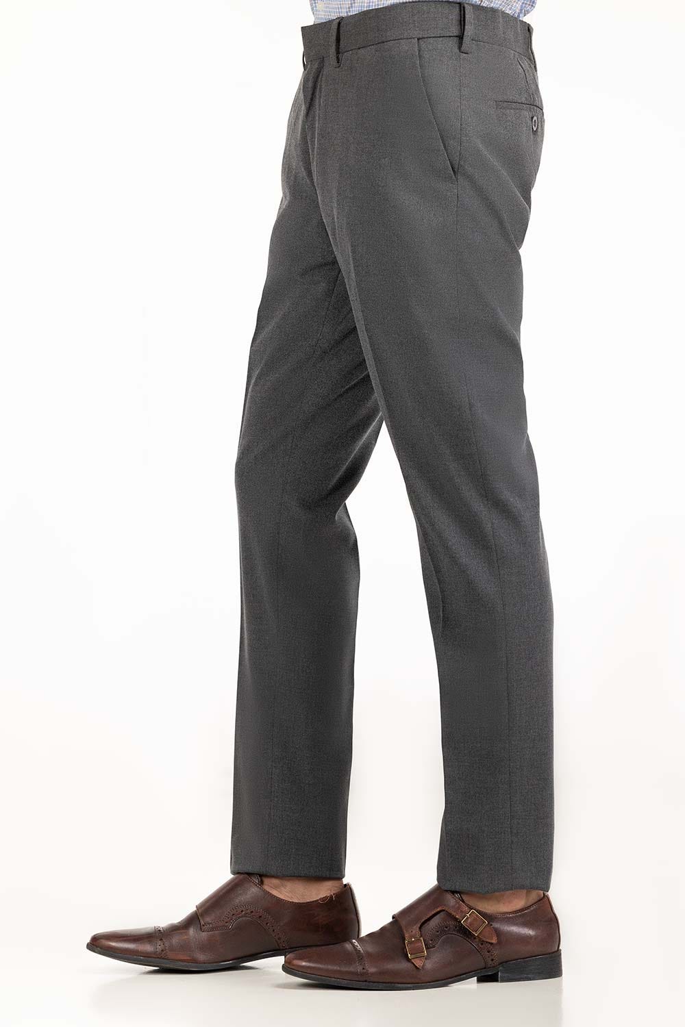 Charcoal Basic Dress Pant MN-TR-FM23-007