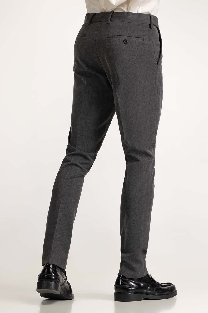 Charcoal Basic Dress Pant MN-TR-FM23-018