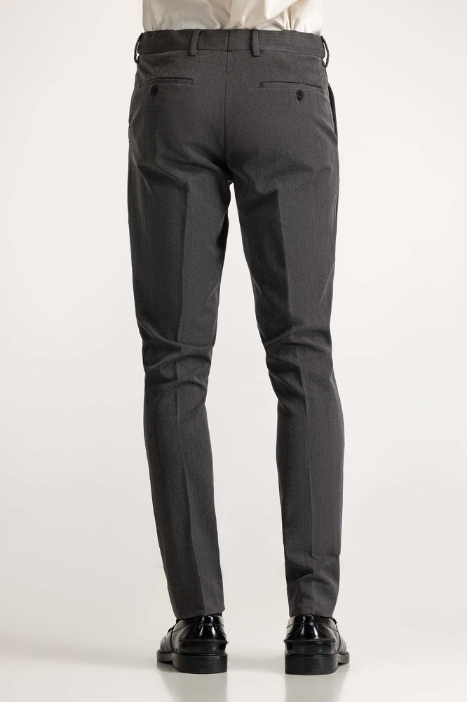 Charcoal Basic Dress Pant MN-TR-FM23-018