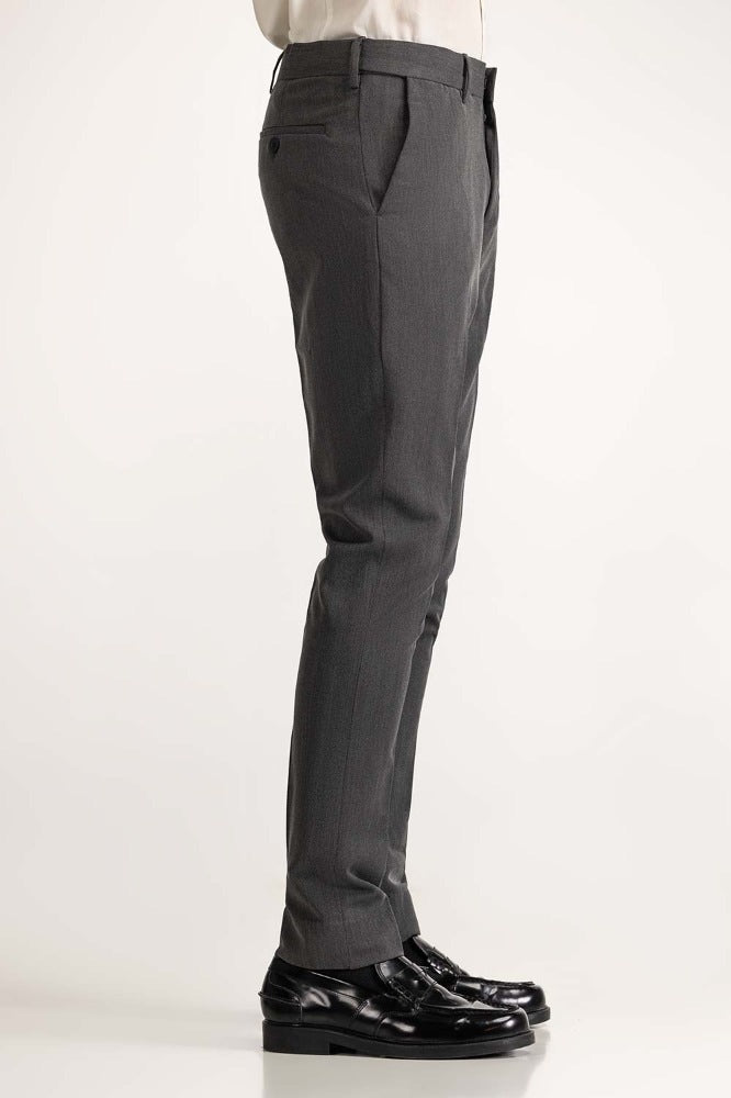 Charcoal Basic Dress Pant MN-TR-FM23-018