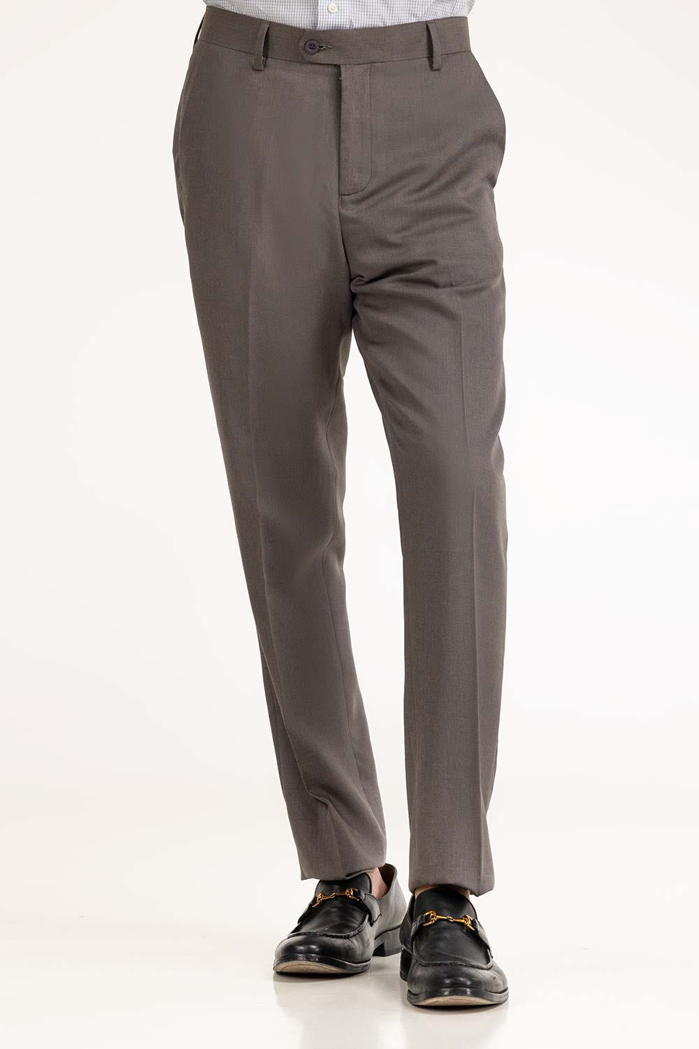 Charcoal Basic Dress Pant MN-TR-FM23-020