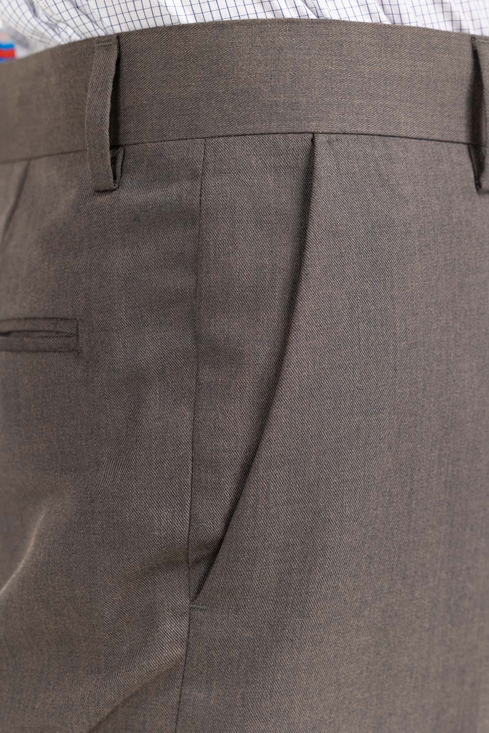Charcoal Basic Dress Pant MN-TR-FM23-020