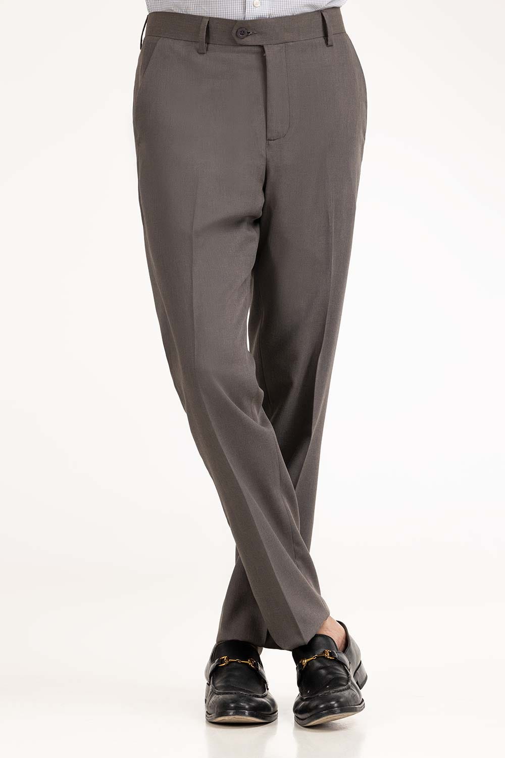 Charcoal Basic Dress Pant MN-TR-FM23-020