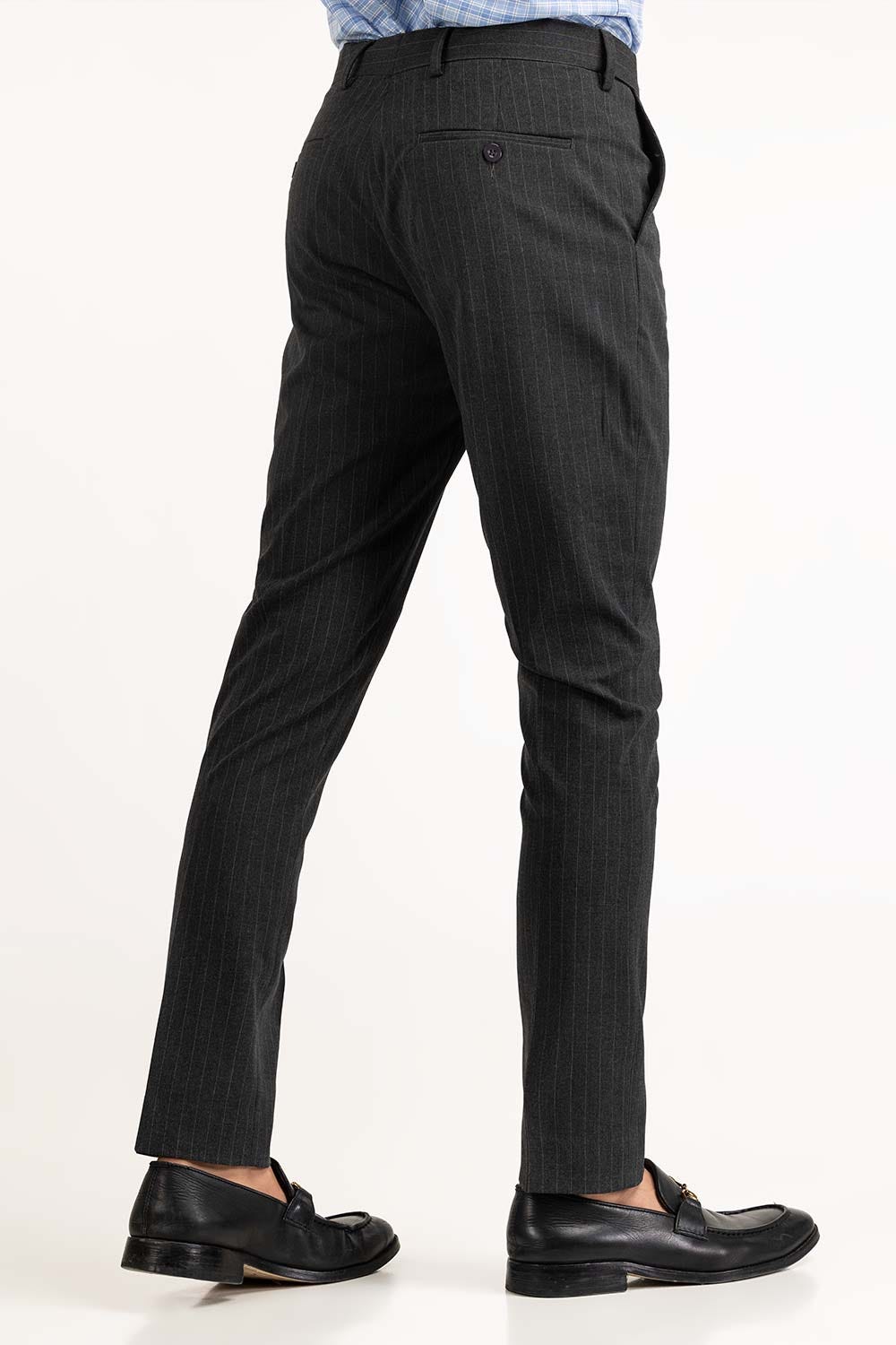 Charcoal Basic Formal Trouser MN-TR-FM23-013