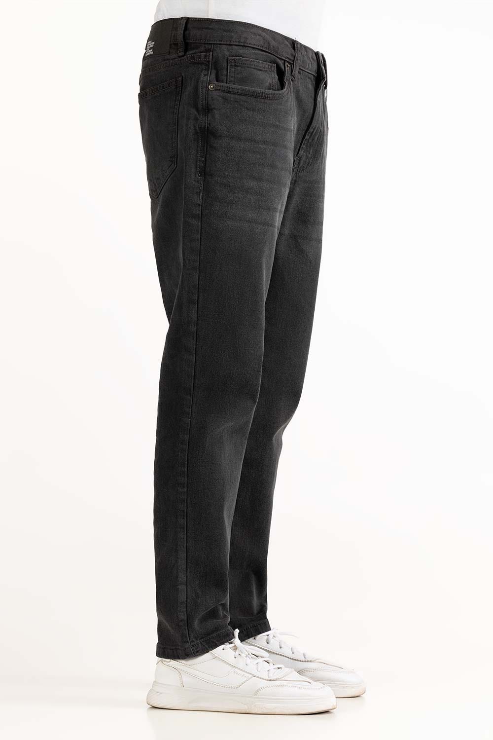 Charcoal Basic Jeans 231-121-003 B