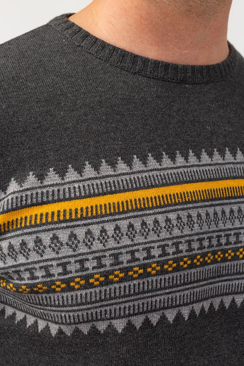 Charcoal Fashion Sweater FS-SWT-FD-264-01