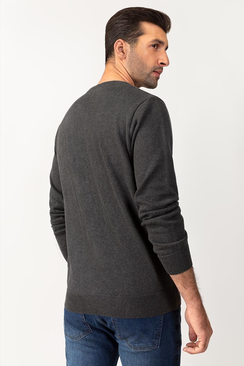 Charcoal Fashion Sweater FS-SWT-FD-271-01