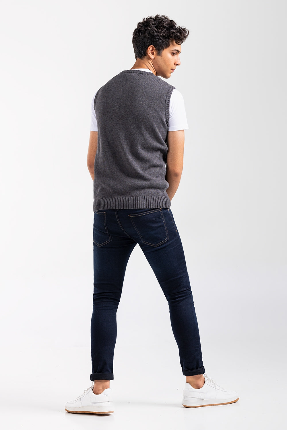 Charcoal Fashion Sweater SL-SWT-FD-28-01