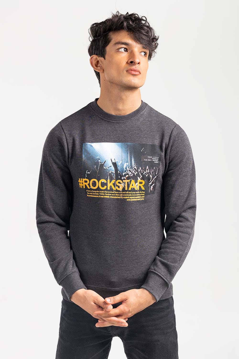 Charcoal Fashion Sweatshirt JKT-MSS-D25-01