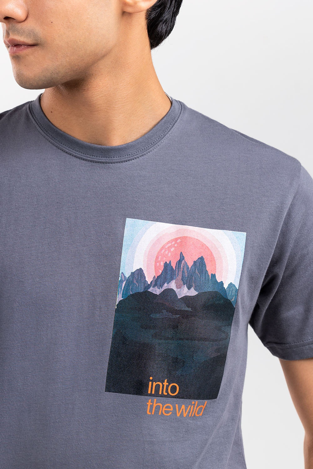 Charcoal Fashion T-Shirt JGP-URB-D251-01