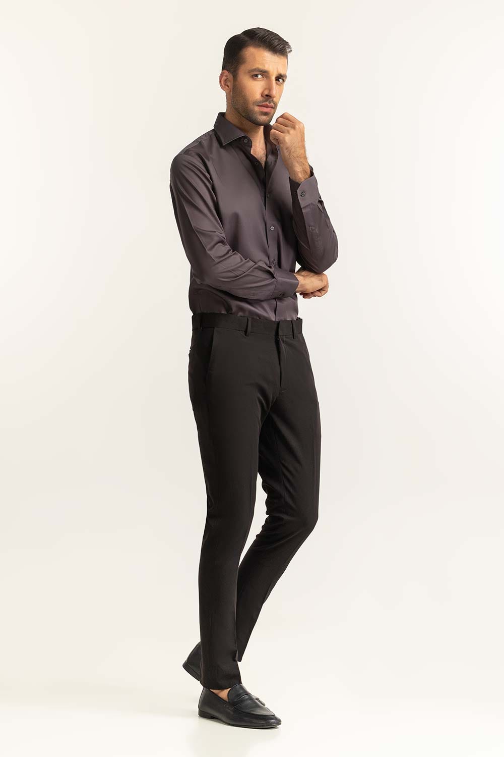 Charcoal Formal Shirt MN-FS-PD24-125