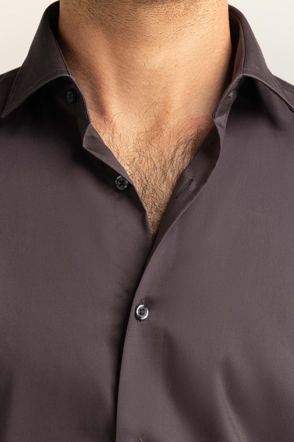 Charcoal Formal Shirt MN-FS-PD24-125