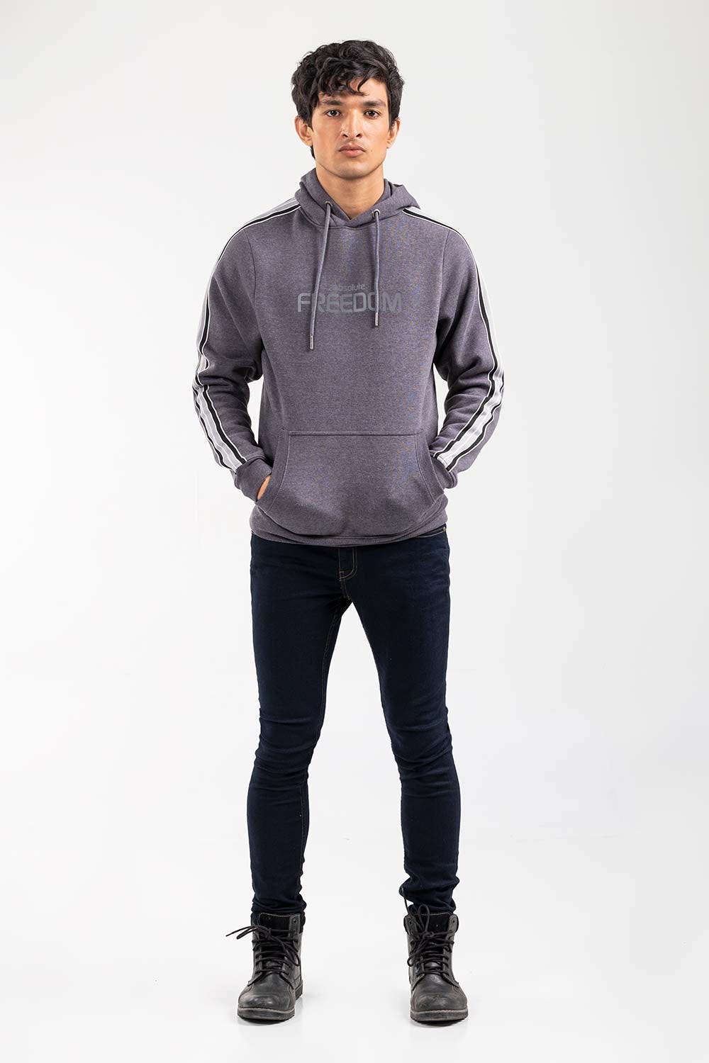 Charcoal Pullover Hoddie JKT-POH-D18-02