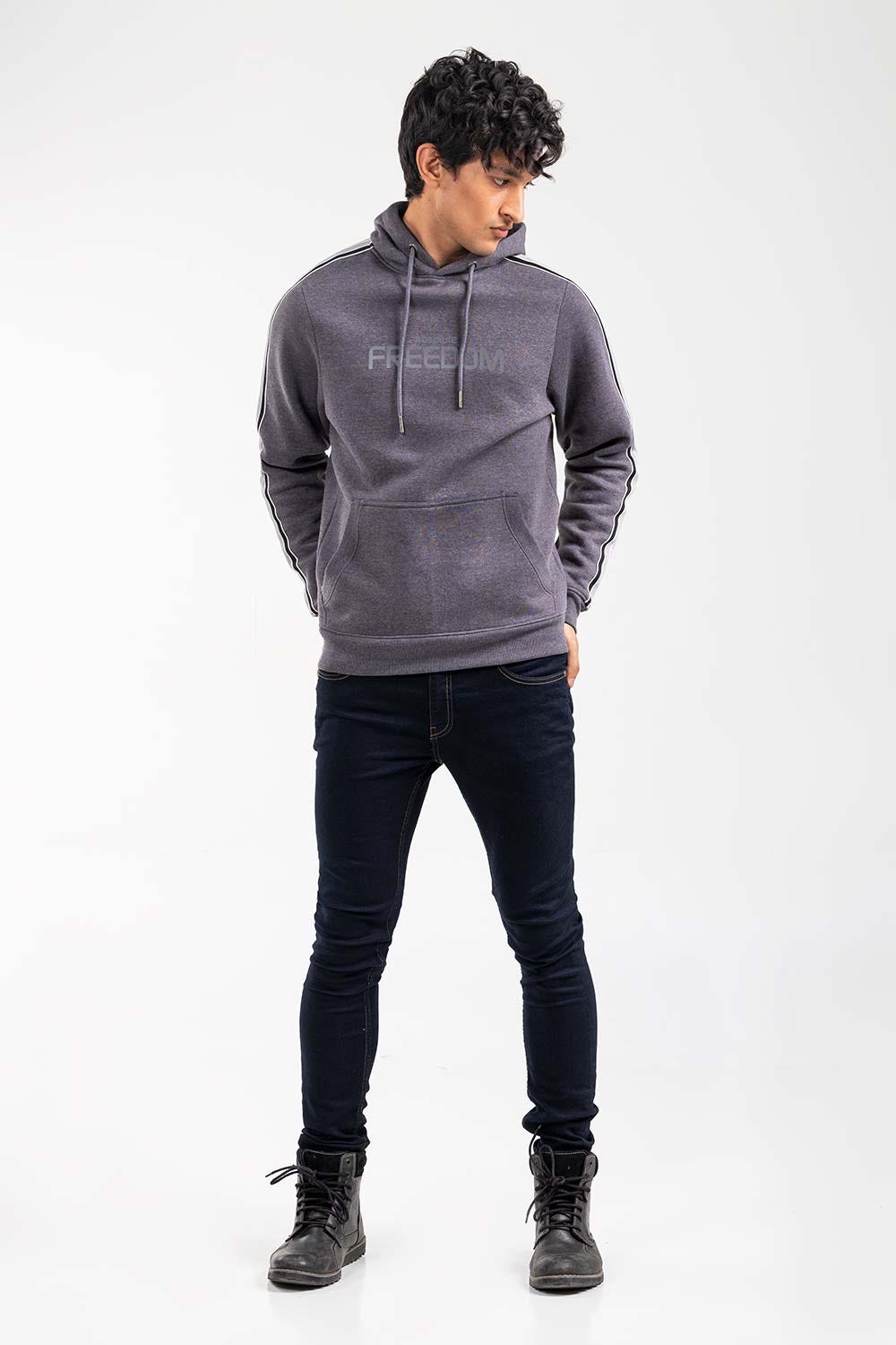 Charcoal Pullover Hoddie JKT-POH-D18-02