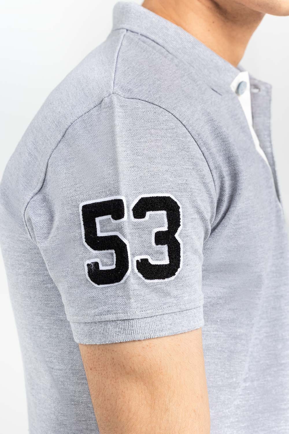 Charcoal Sport Polo PKP-SP-115