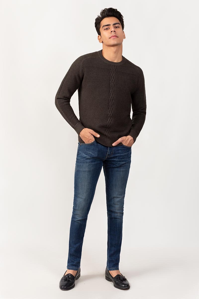 Charcoal Sweater FS-SWT-VPN-FD-238-01