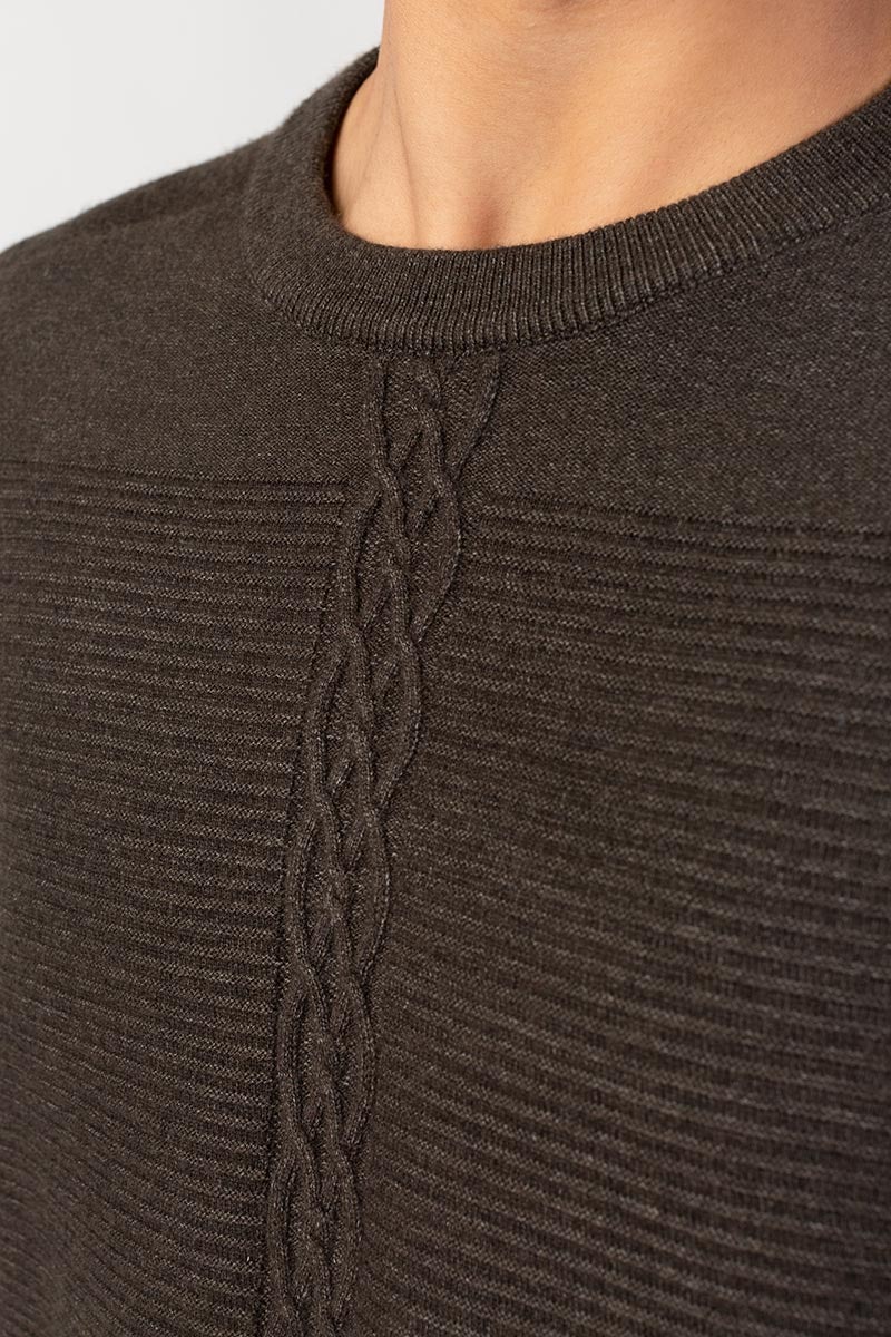 Charcoal Sweater FS-SWT-VPN-FD-238-01