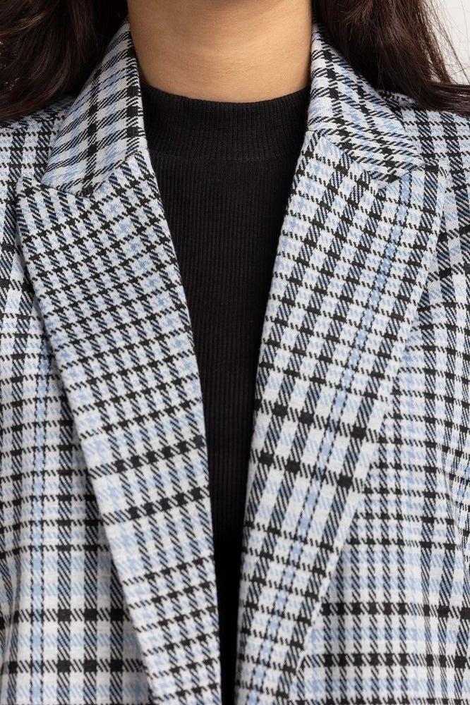 Checkered Basic Jacket WM-JKT23-122