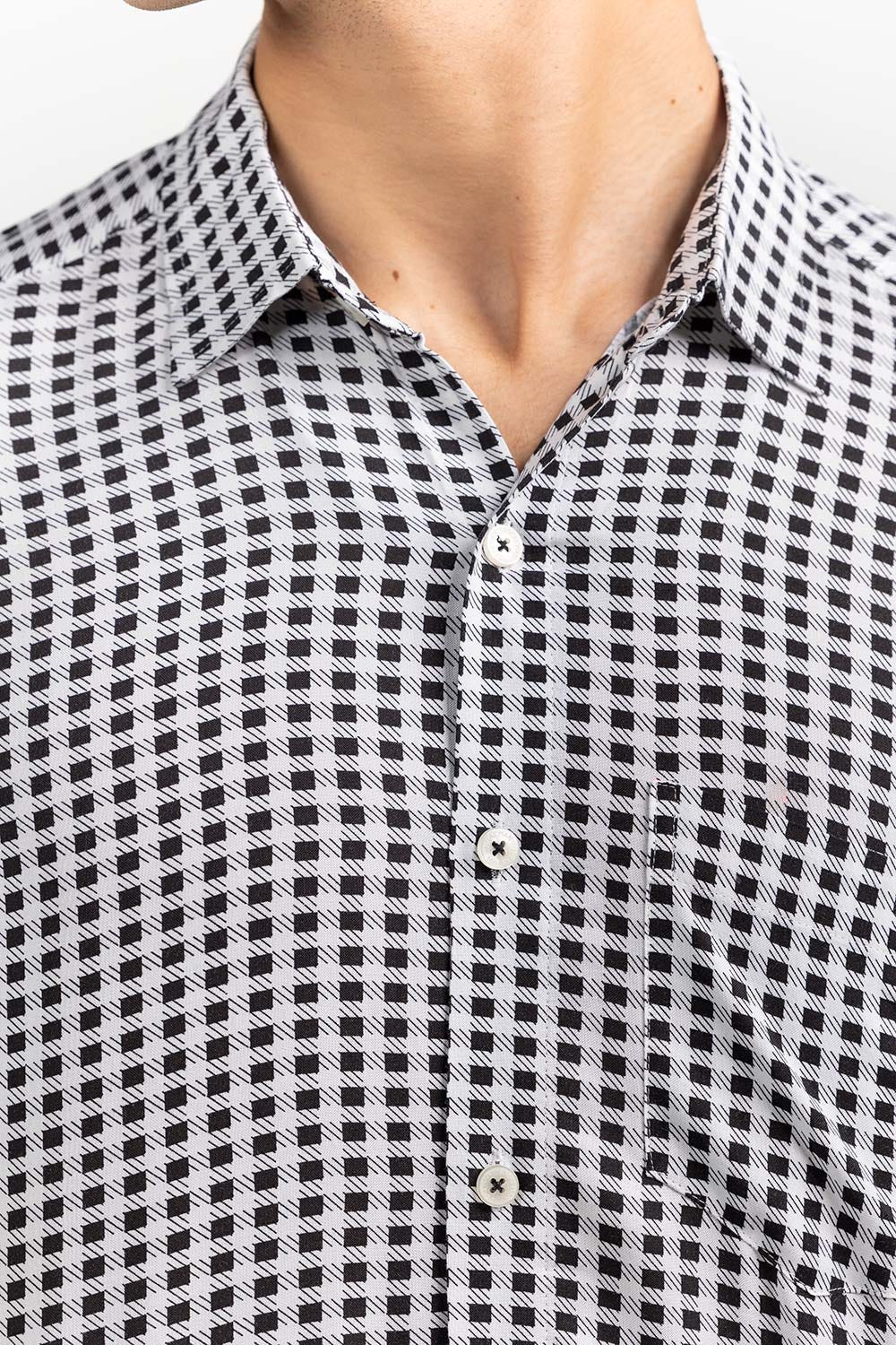 Checkered Casual Shirt HSS-YD22-006