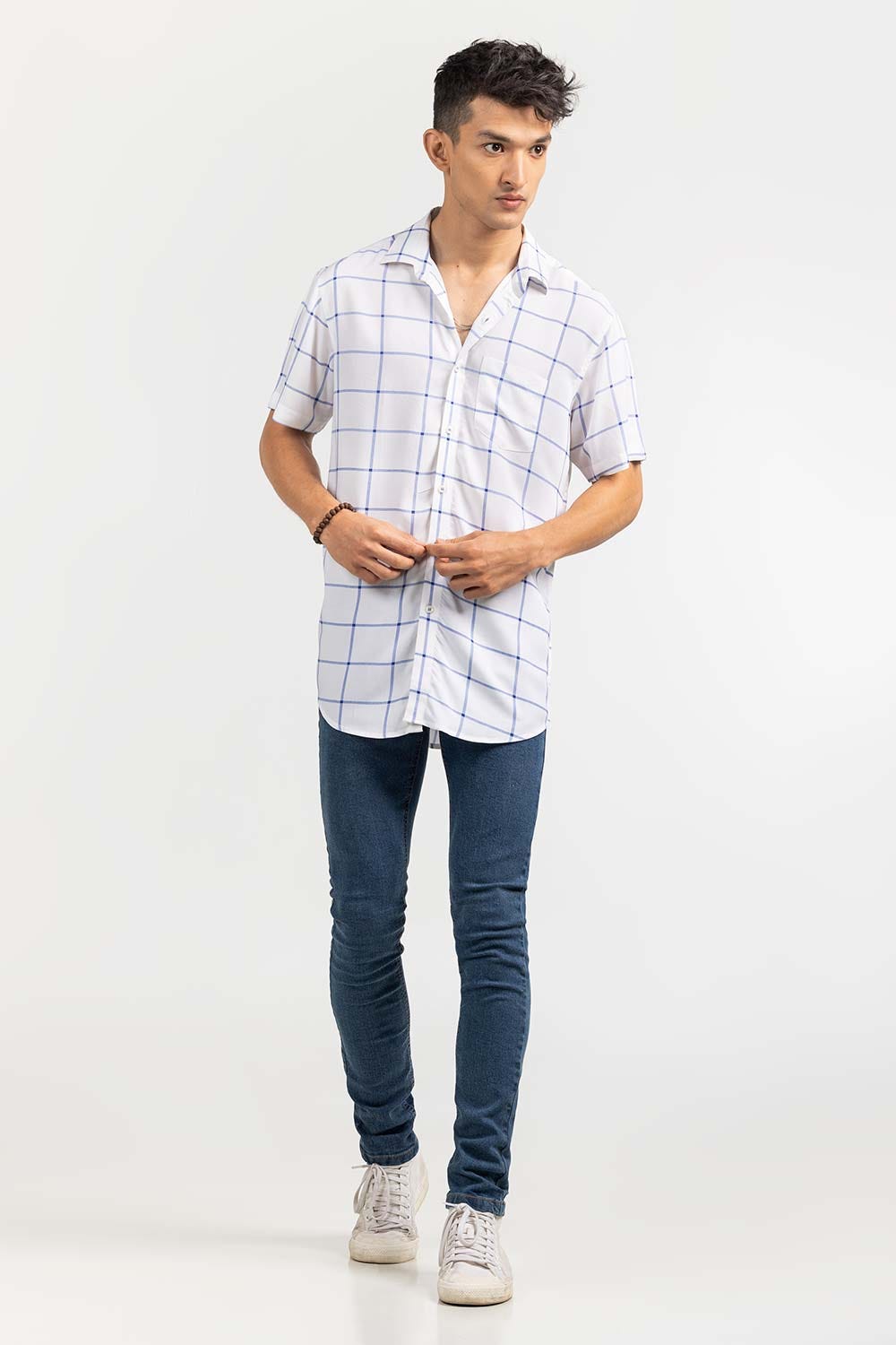 Checkered Casual Shirt HSS-YD22-007