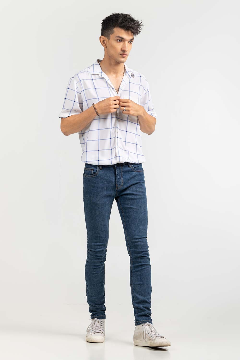 Checkered Casual Shirt HSS-YD22-007