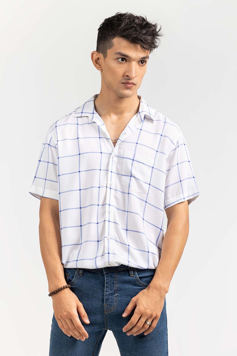 Checkered Casual Shirt HSS-YD22-007